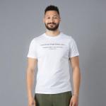 Mens Round Neck Half Sleeve T Shirt - Front Printed
