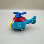 Whirly Eyes Cartoon Helicopter – Push & Go Toy with Propeller Action