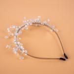 Floral Frost Elegance Headband