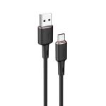ايس فاست  كابل شحن وسنك  C2-04 | USB-A إلى USB-C سبيكة زنك وسيليكون متين شحن سريع (3A)