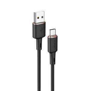 ايس فاست  كابل شحن وسنك  C2-04 | USB-A إلى USB-C سبيكة زنك وسيليكون متين شحن سريع (3A)