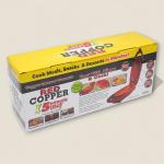 جهاز الطبخ المذهل Red Copper 5 Minute Chef – مضاد للالتصاق