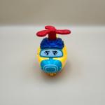 Whirly Eyes Cartoon Helicopter – Push & Go Toy with Propeller Action