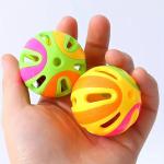 Colorful Plastic Rattle Balls