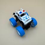 Police SWAT Monster Truck with Siren and Big Tires