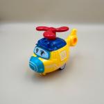 Whirly Eyes Cartoon Helicopter – Push & Go Toy with Propeller Action