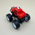 Police SWAT Monster Truck with Siren and Big Tires