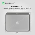 Amazingthing Matte Pro Mag Sleeve With Stand 14'' (Titan Gray)