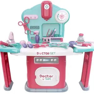 B/O Doctor Play Set With Sound & Light 30PCS