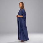 LABEL Women's Linen Open Front Bisht