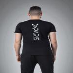 Mens Round Neck Half Sleeve T Shirt - Back Printed