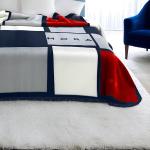 Mora Spain First Class Blanket (15 Azul Marino)