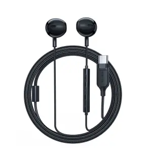 ايس فاست سماعة L2 السلكية بمنفذ USB-C – صوت نقي وميكروفون مدمج