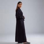 LABEL Women's Linen Open Front Bisht