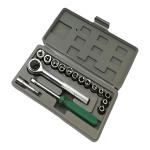 Ratchet Wrench & Socket Set 17pcs Set