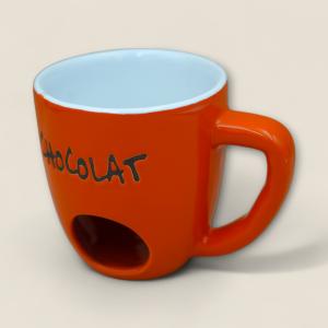 Chocolat Ceramic Mug with Integrated Tealight Warmer