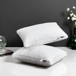 Hotel Twist Pillow with Upholstered Border