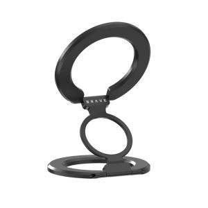 Brave RIng Holder 3 In 1 Magnetic HOlder and Kickstand Black