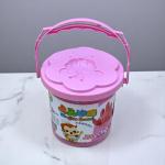 Magic Sand Flower Bucket Set – with Butterfly Lid Mold & Dolphin Shape Tool