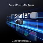 فولتمي مجموعة الشحن السريع من Voltme – شاحن GaN بقوة 30 واط + كابل USB-C إلى C بطول 1 متر رَج بقوة 3A 60 واط
