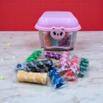 Rolling Cart Play Dough Set – 24 Color Soft Modeling Clay Kit for Kids