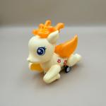 Fantasy Deer Toy with Wings, Crown, Flowers and Wheels